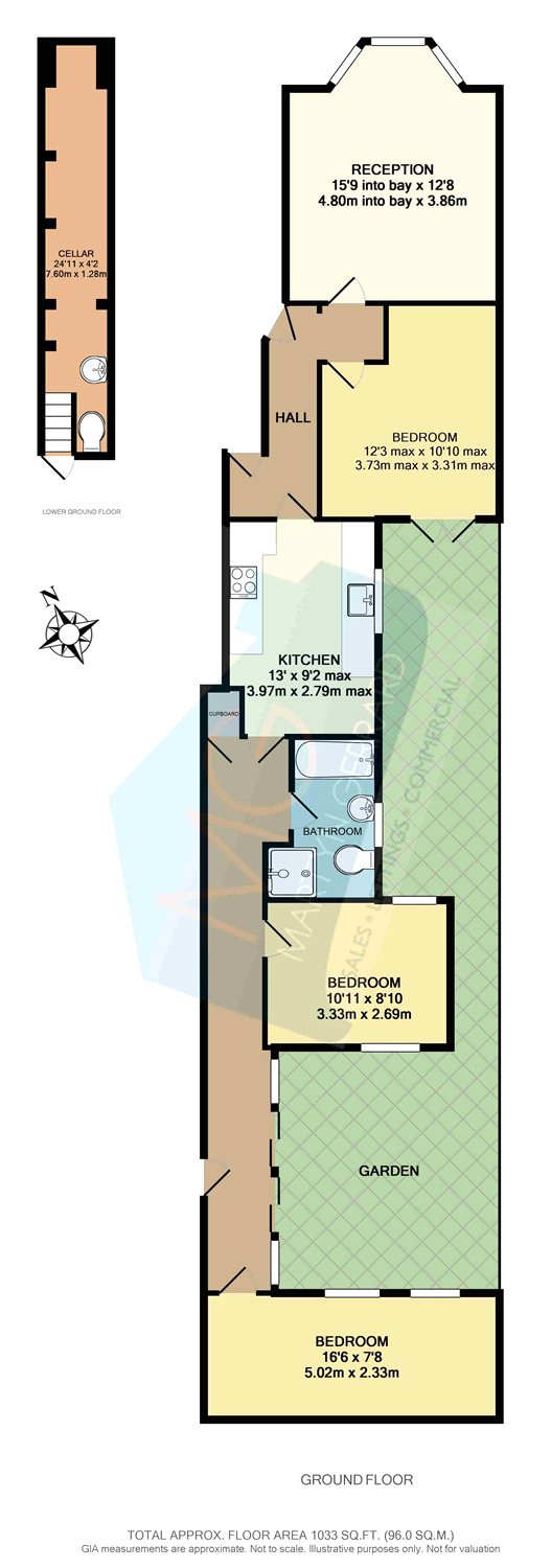 3 Bedrooms Flat for sale in Florence Road, Stroud Green, London N4