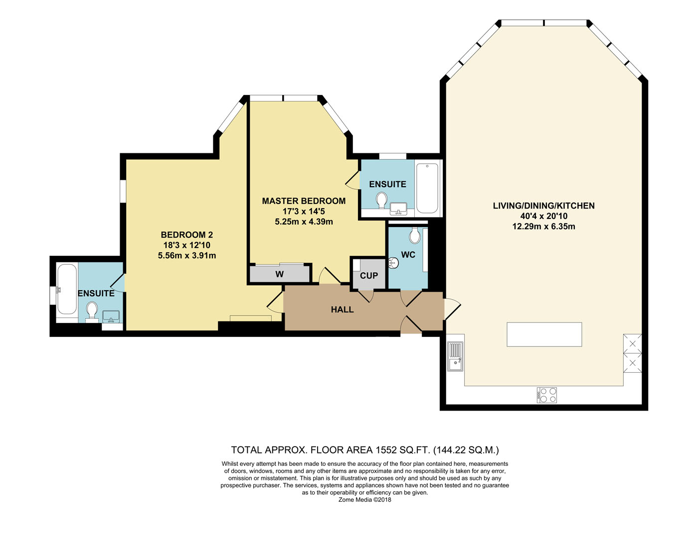 2 Bedrooms Flat for sale in Stunning Apartment Within Historical Residence, Aylesford, Maidstone ME20