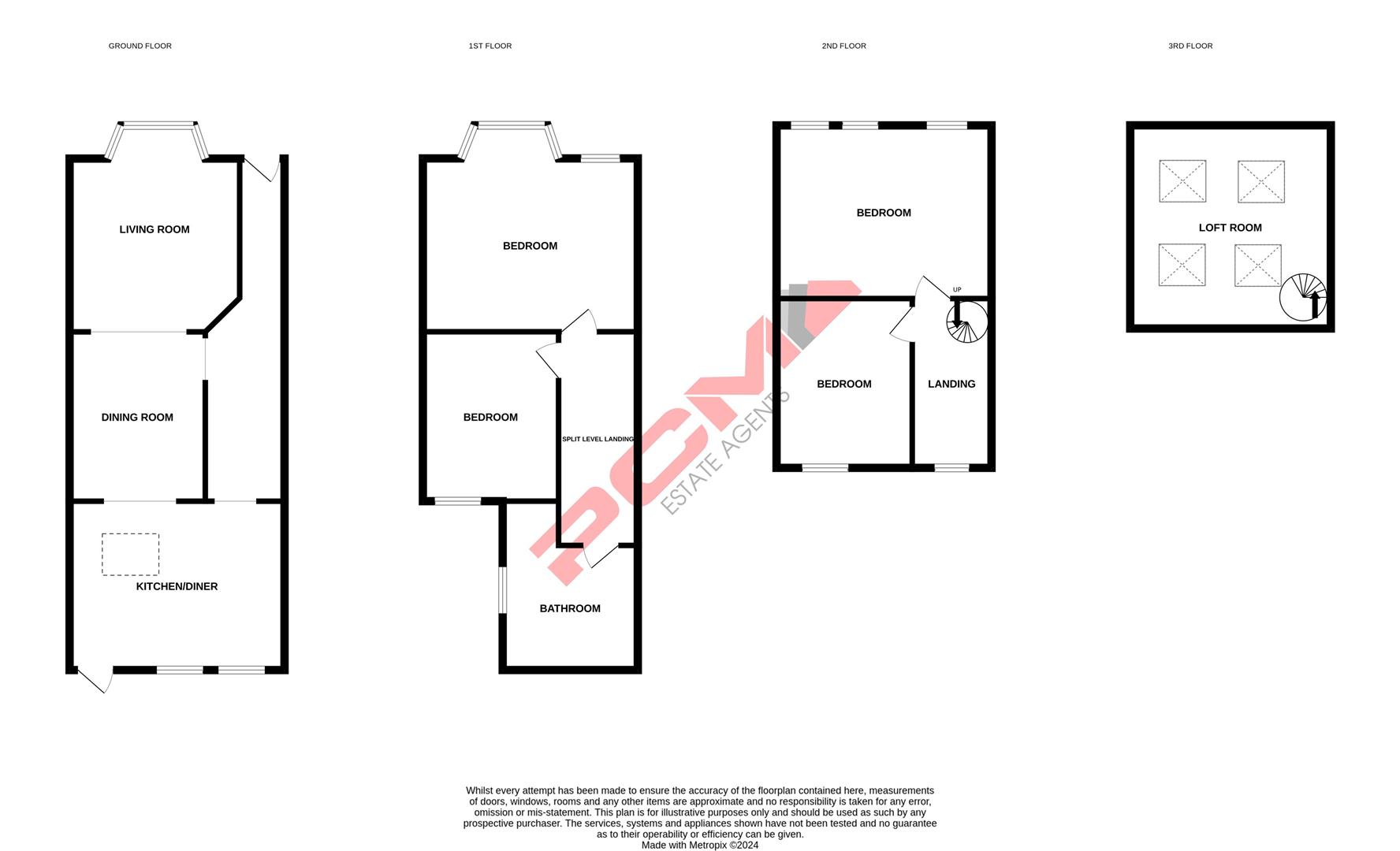 Hughenden Road, Hastings TN34, 4 bedroom terraced house for sale