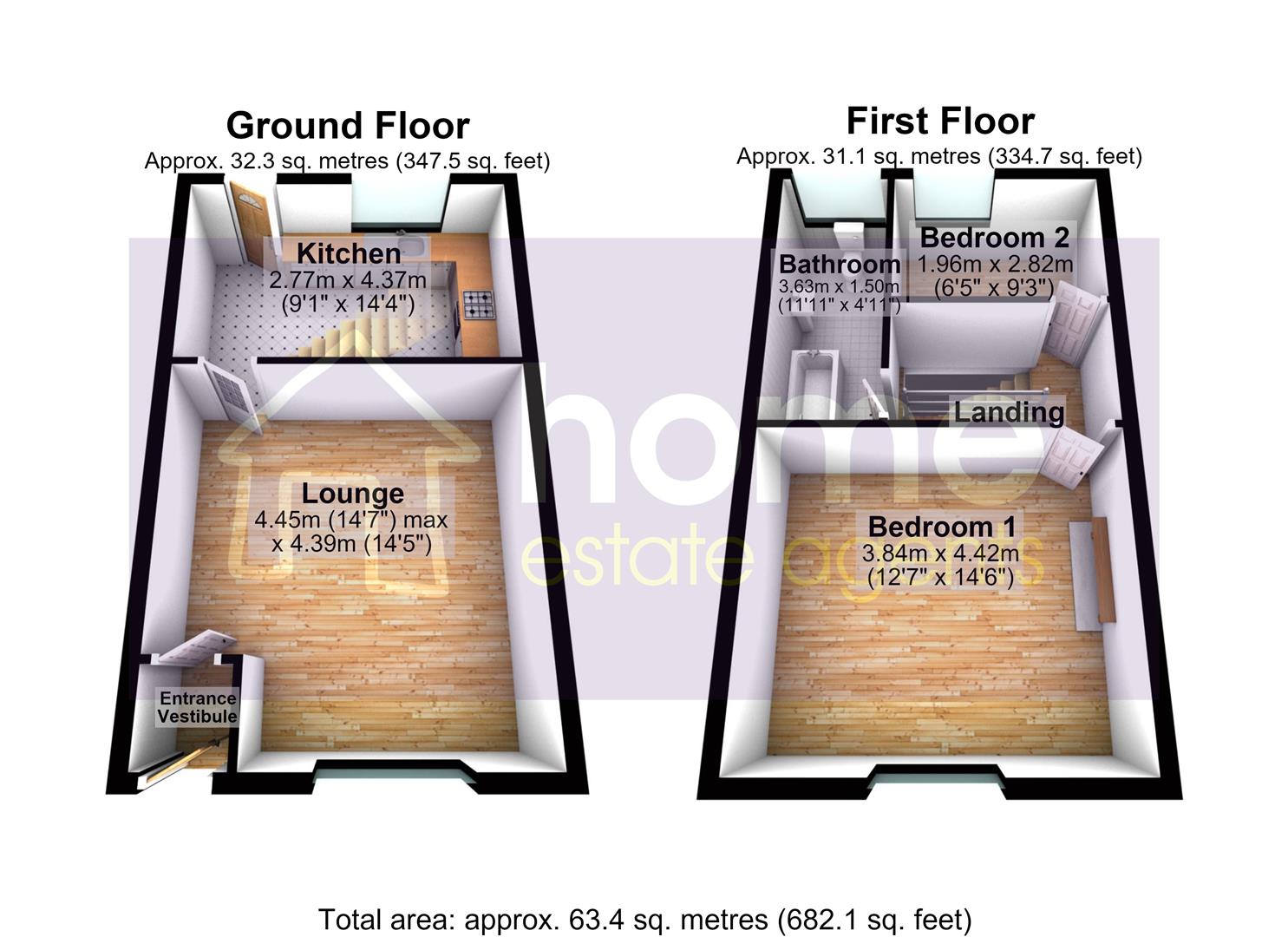 29, New Earth Street, Mossley floorplan