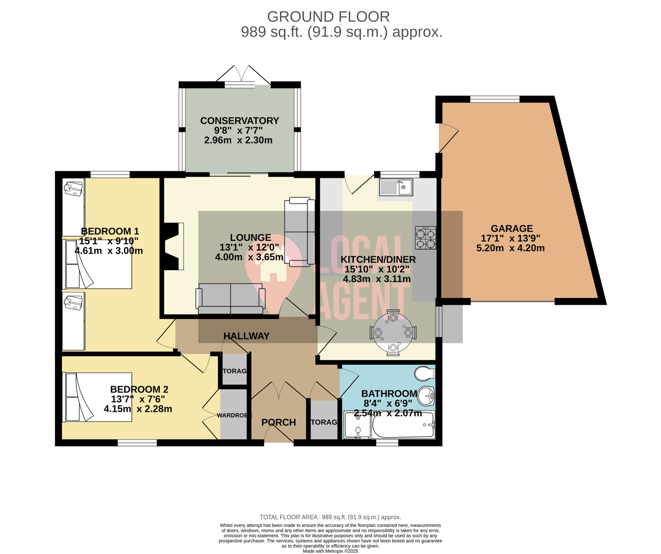 Birkdale, Stock Lane, Dartford floorplan