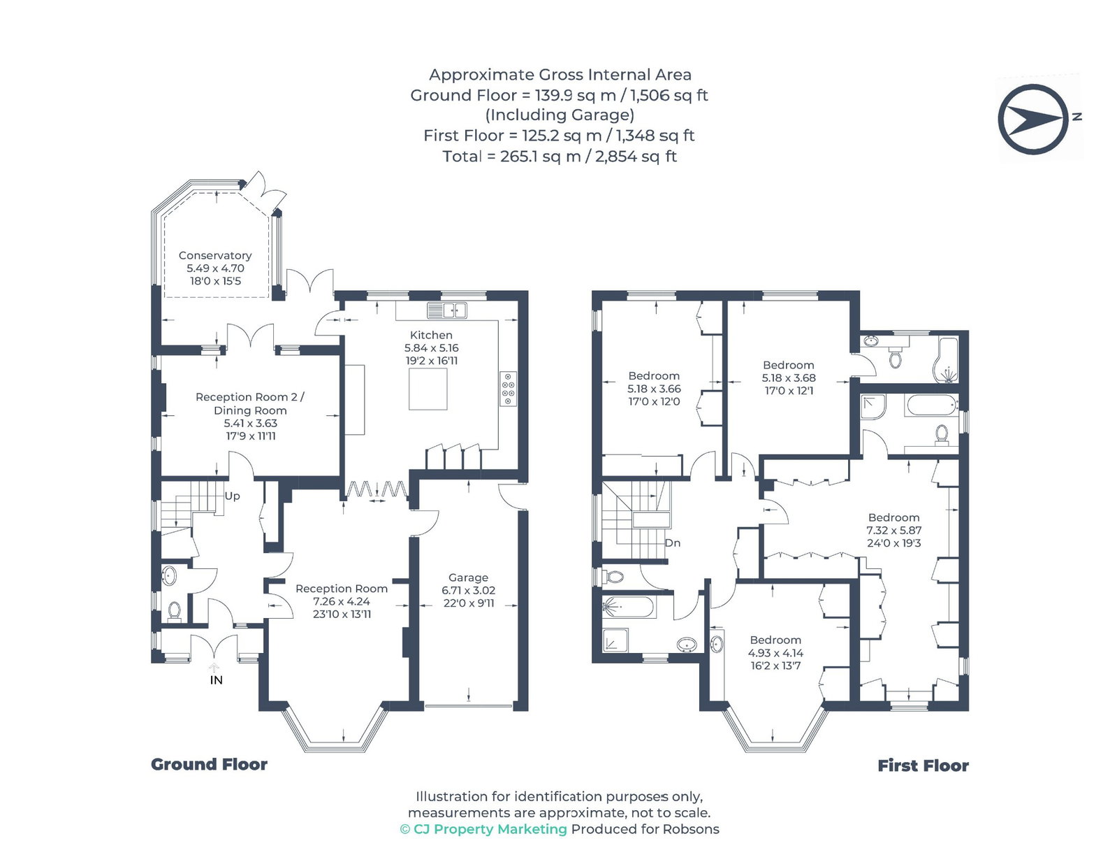 3, The Fairway, Northwood floorplan