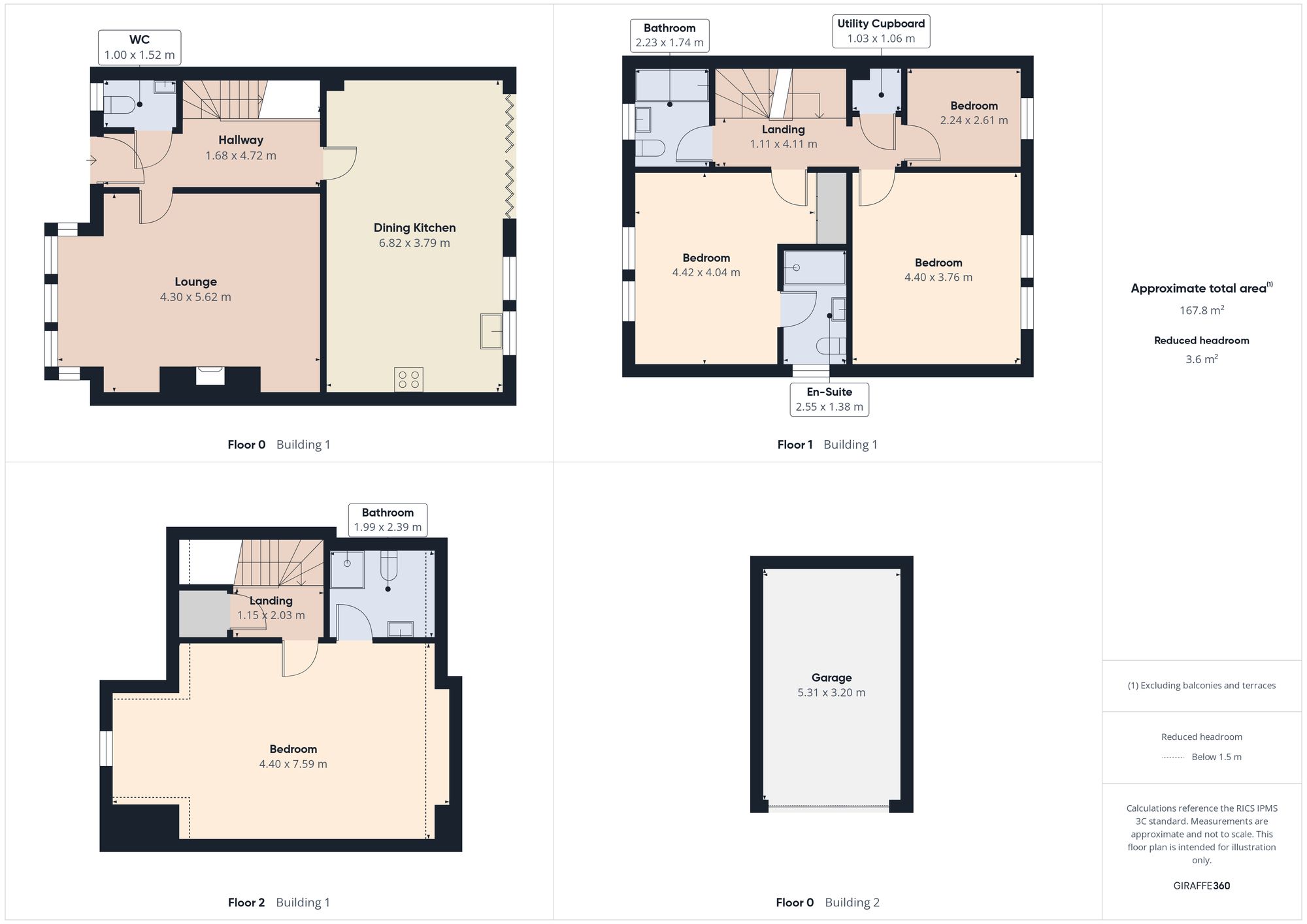 3 Orchard Close, Chester Le Street floorplan