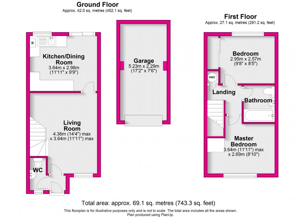 2 Bedrooms End terrace house for sale in Samian Place, Binfield RG42