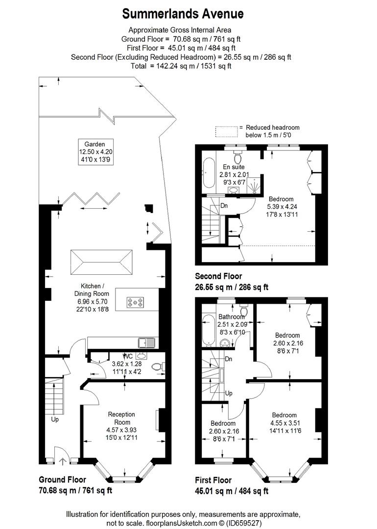 24, Summerlands Avenue, London floorplan