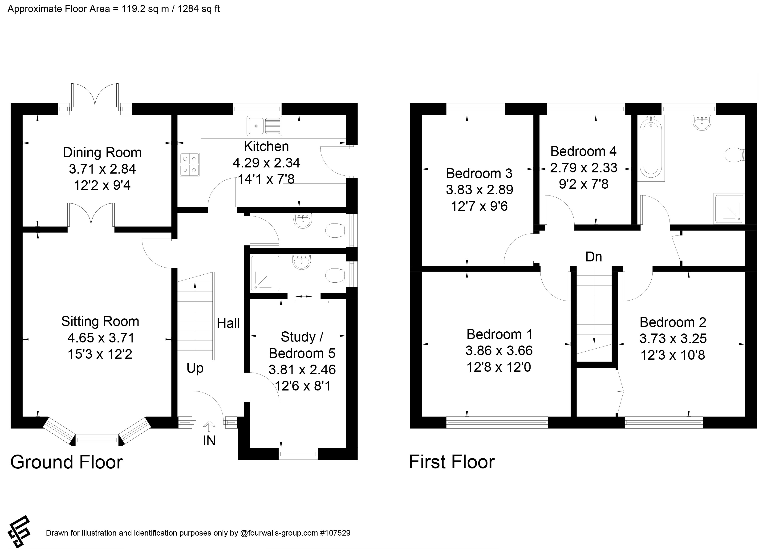 11, Apple Way, Old Basing floorplan