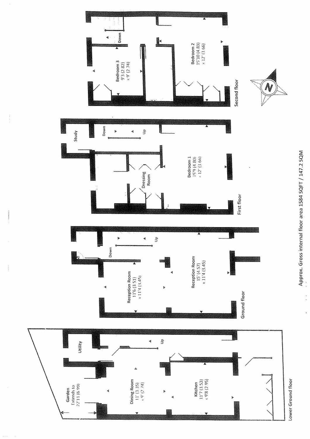 3 Bedrooms Detached house to rent in Ordnance Hill, London NW8