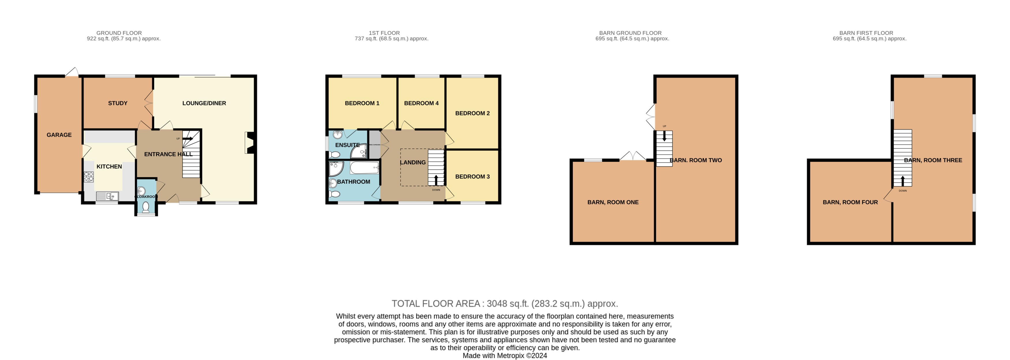 95, Lincoln Road, Ruskington floorplan