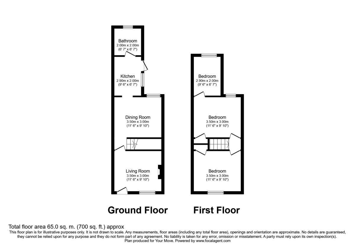 3 Bedrooms  to rent in East Street, Chatham ME4