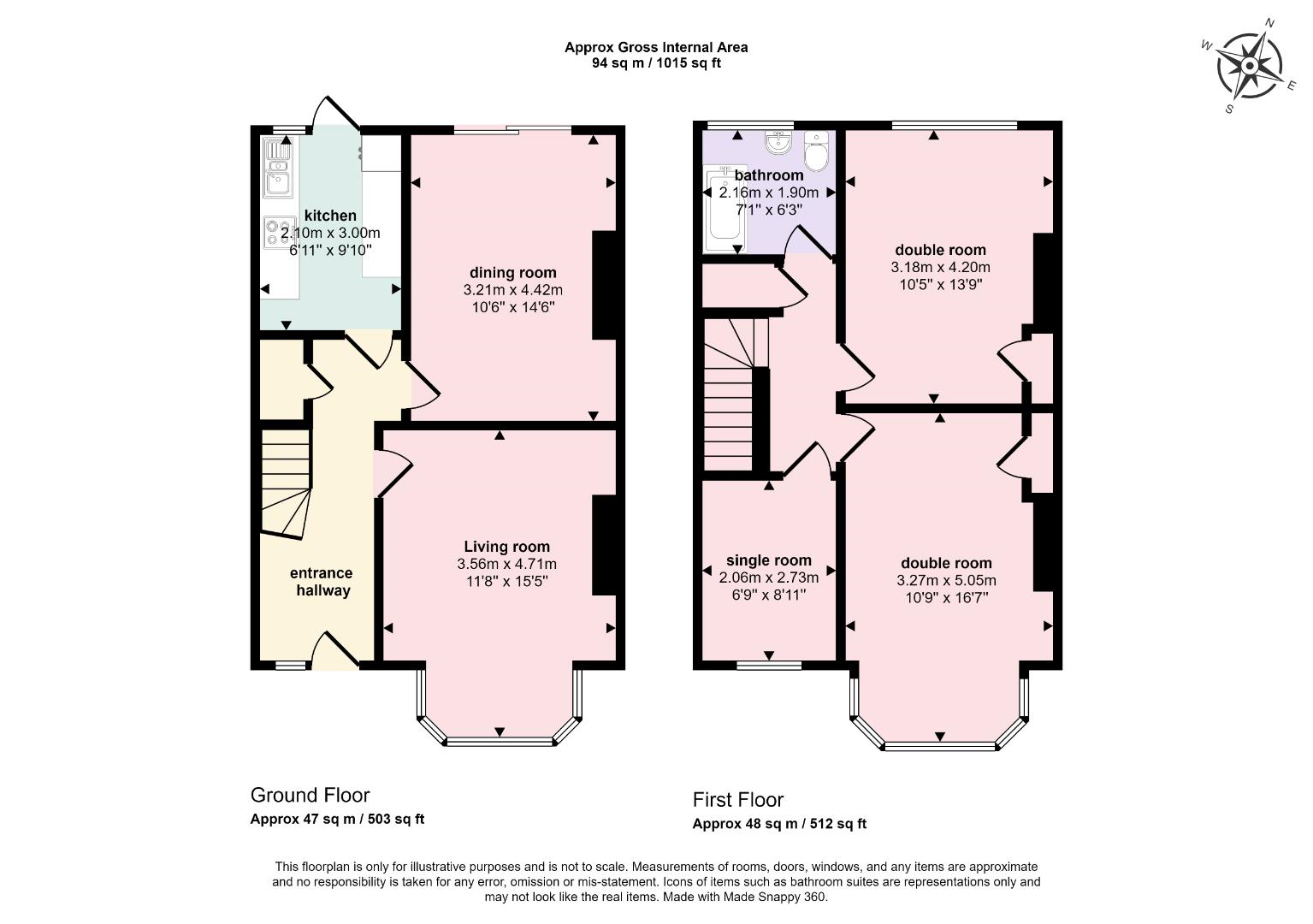 13, Woodford Place, Wembley floorplan