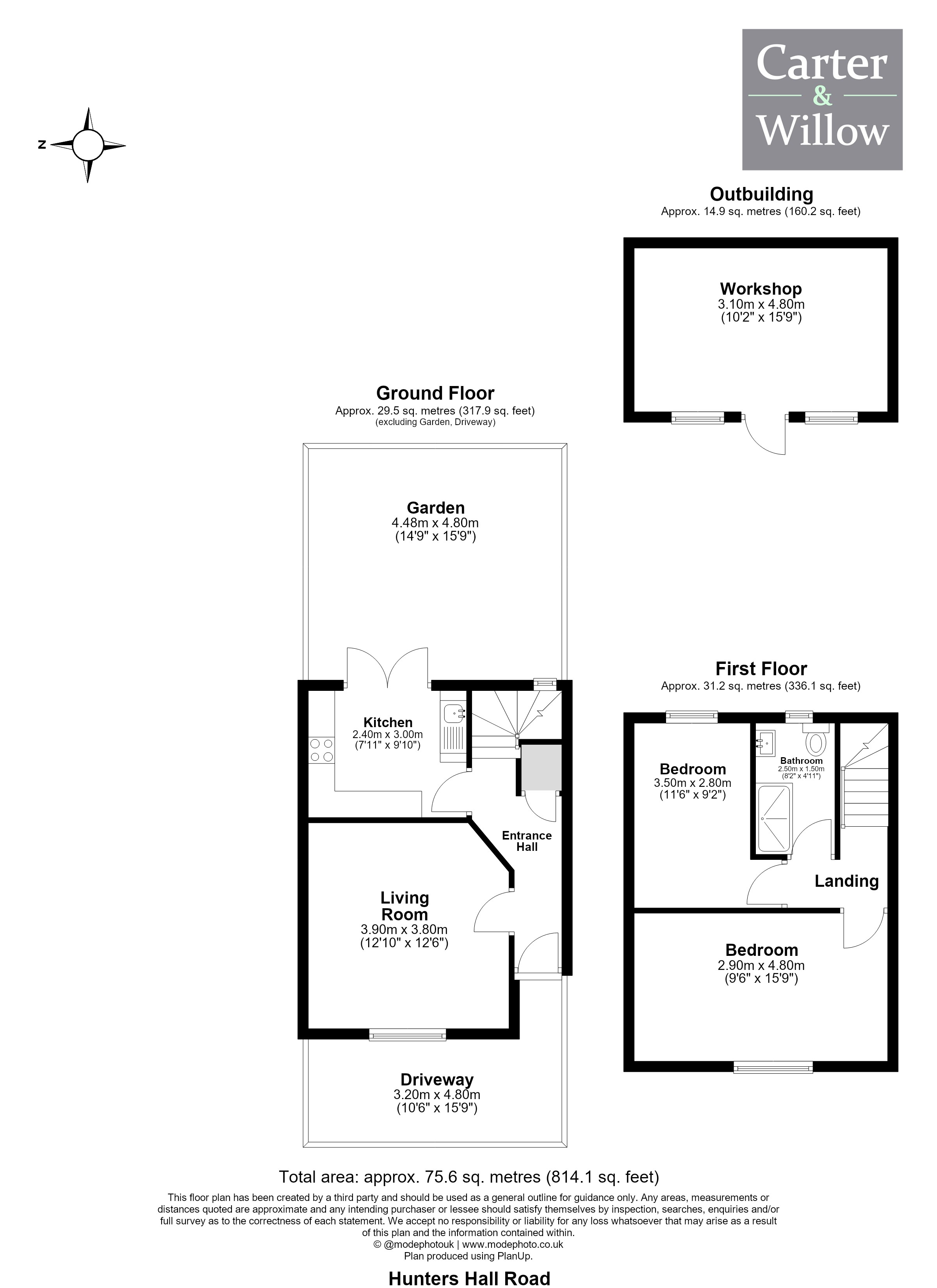 136, Hunters Hall Road, Dagenham floorplan