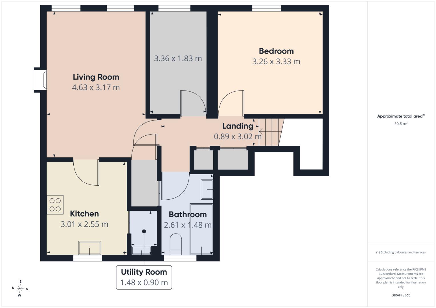 9, Manor Court, Bingley floorplan