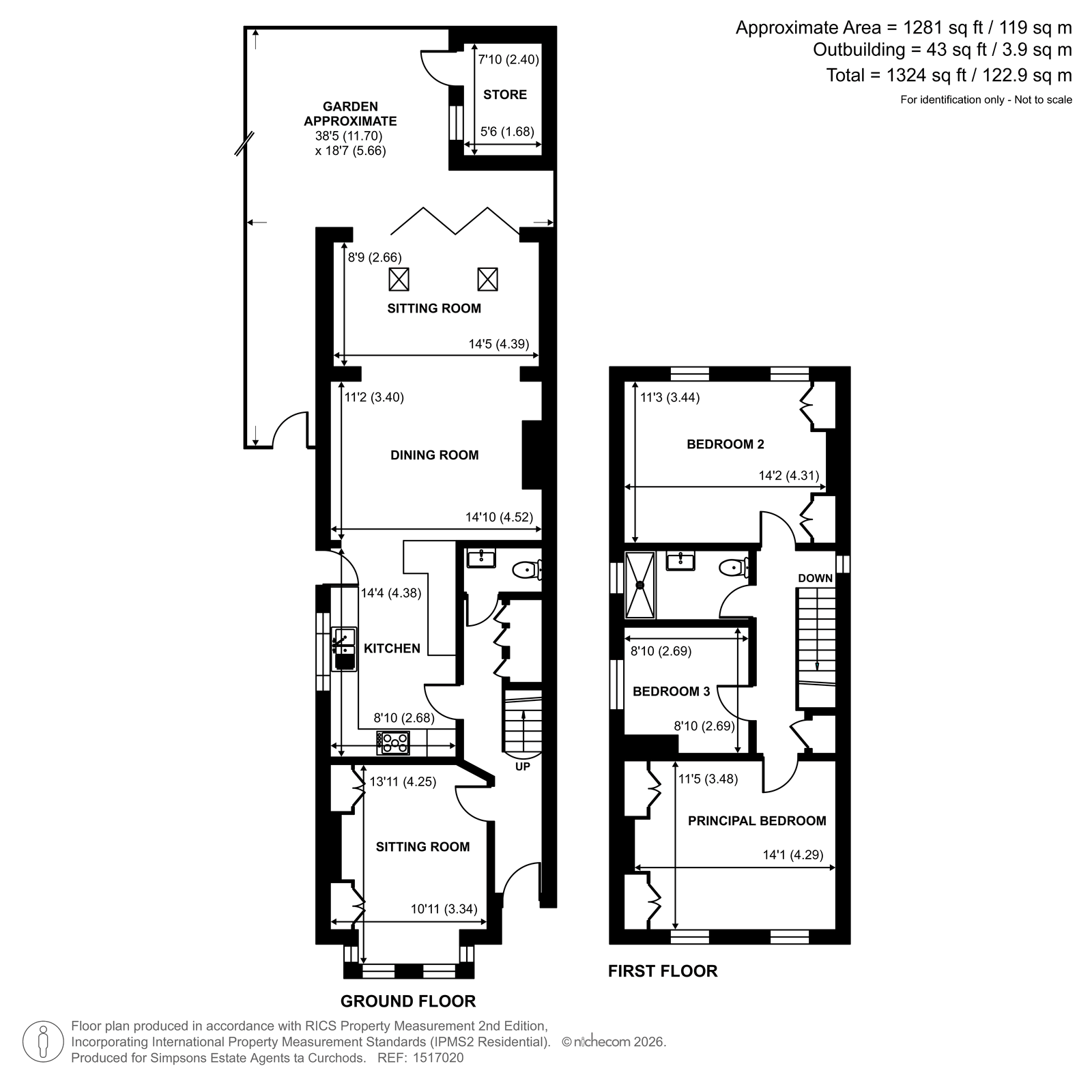 37, Chatham Road, Kingston Upon Thames floorplan