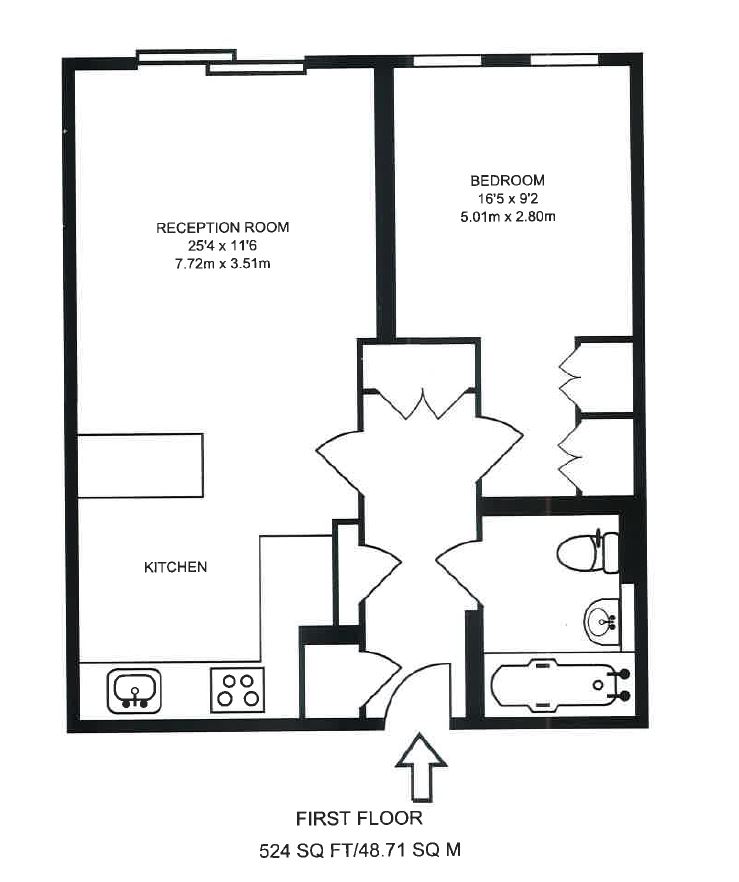 Flat 6, Caro Point, 5 Gatliff Road, London floorplan