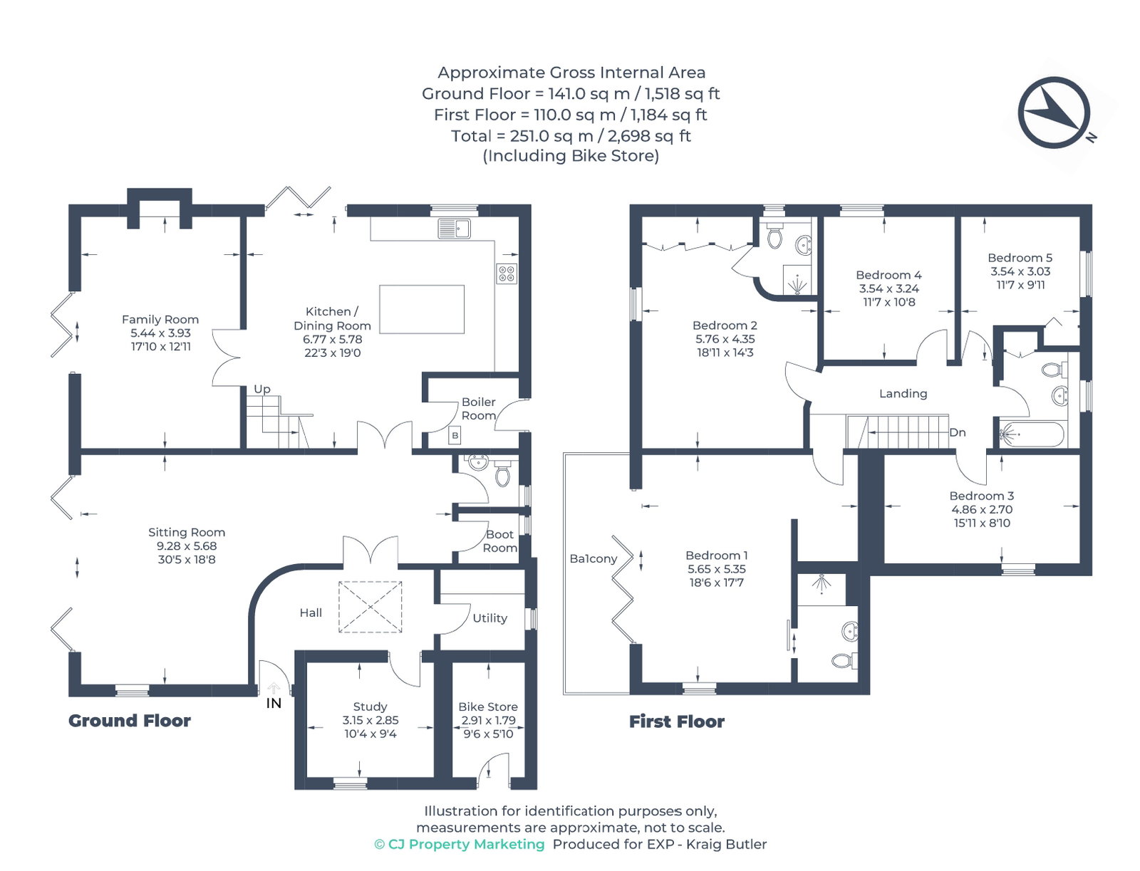 Dolphins, Elm Road, Nr. Beaconsfield floorplan