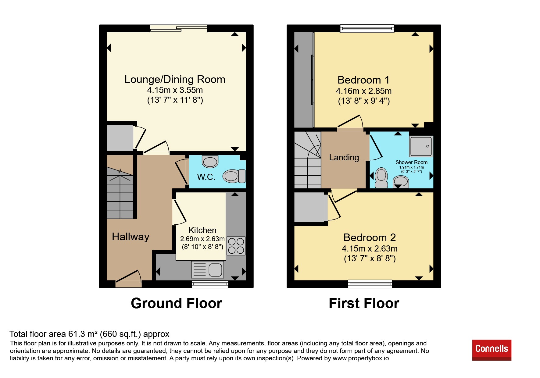 18, Erringtons Close, Leicester floorplan