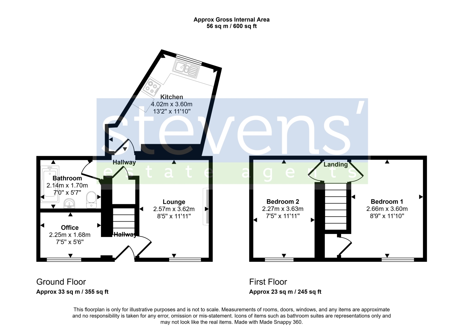 3, Broadpark Terrace, North Tawton floorplan