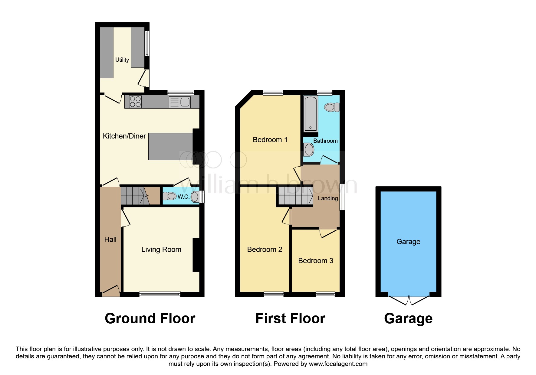 11, Cross Lane, Wakefield floorplan