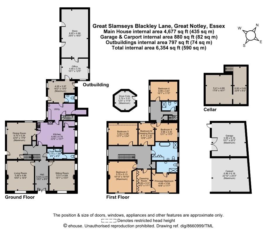Great Slamseys, Blackley Lane, Braintree floorplan