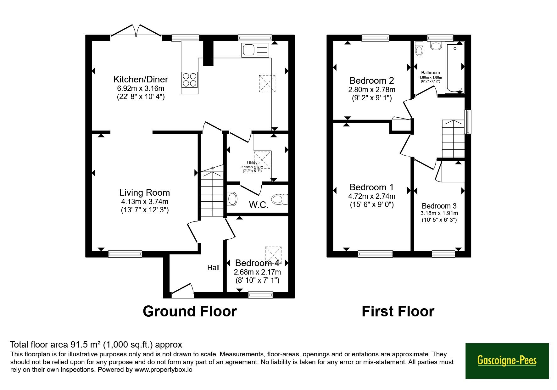 32, Sycamore Avenue, West Sussex floorplan
