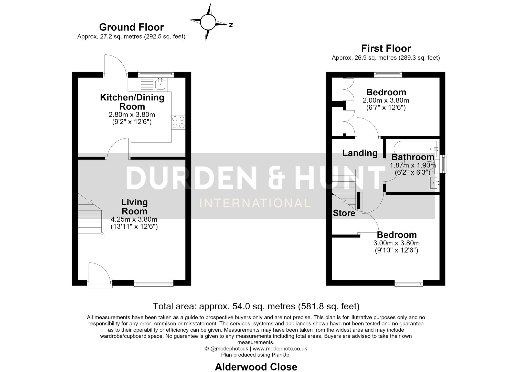 16 Alderwood Close, Romford floorplan