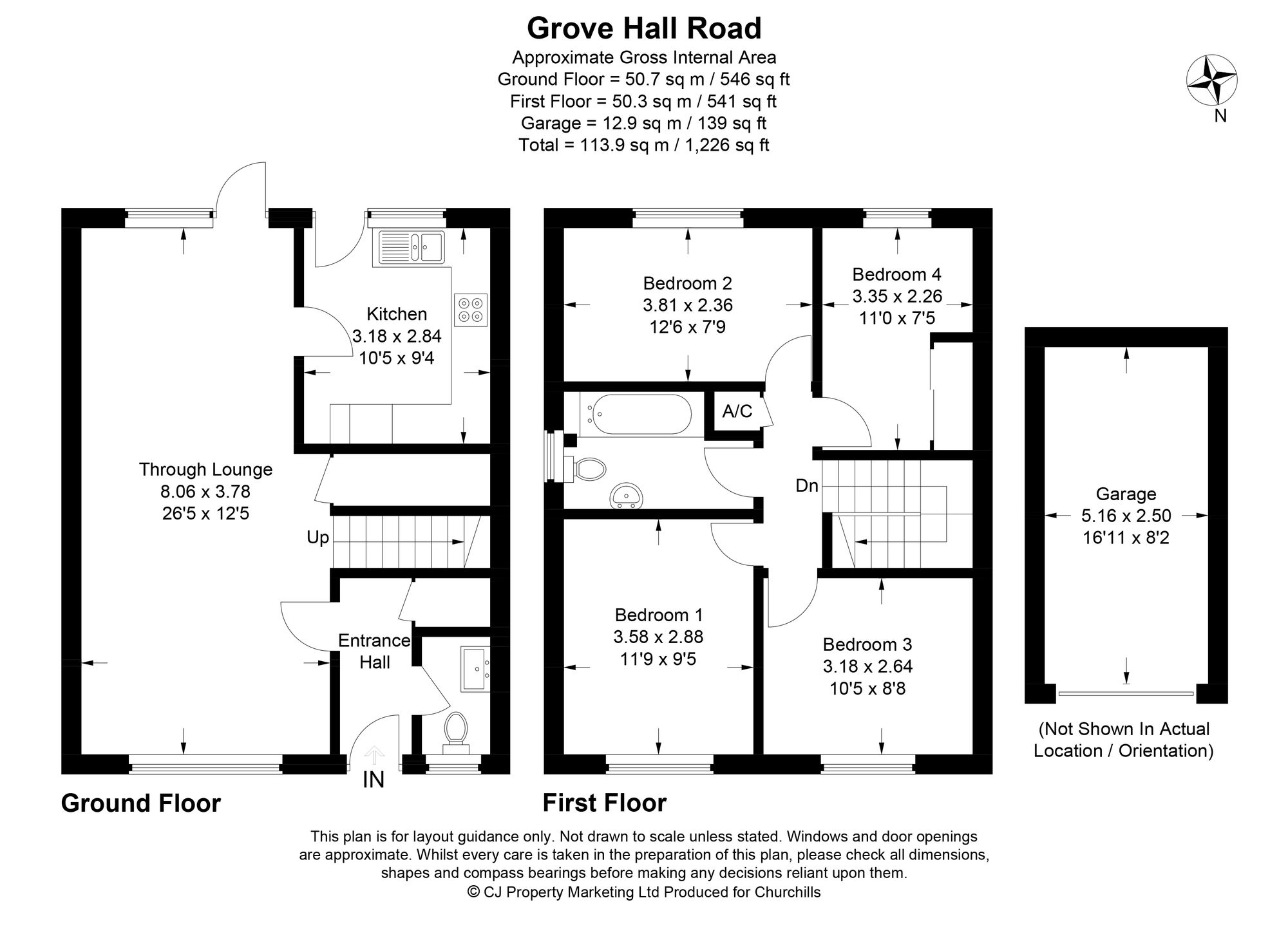 29 Grove Hall Road, Bushey floorplan