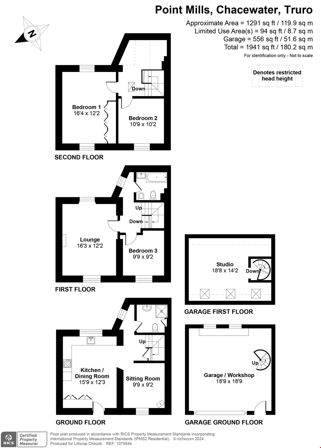 Point Mills, Bissoe, Truro, Cornwall TR4, 3 bedroom terraced house for