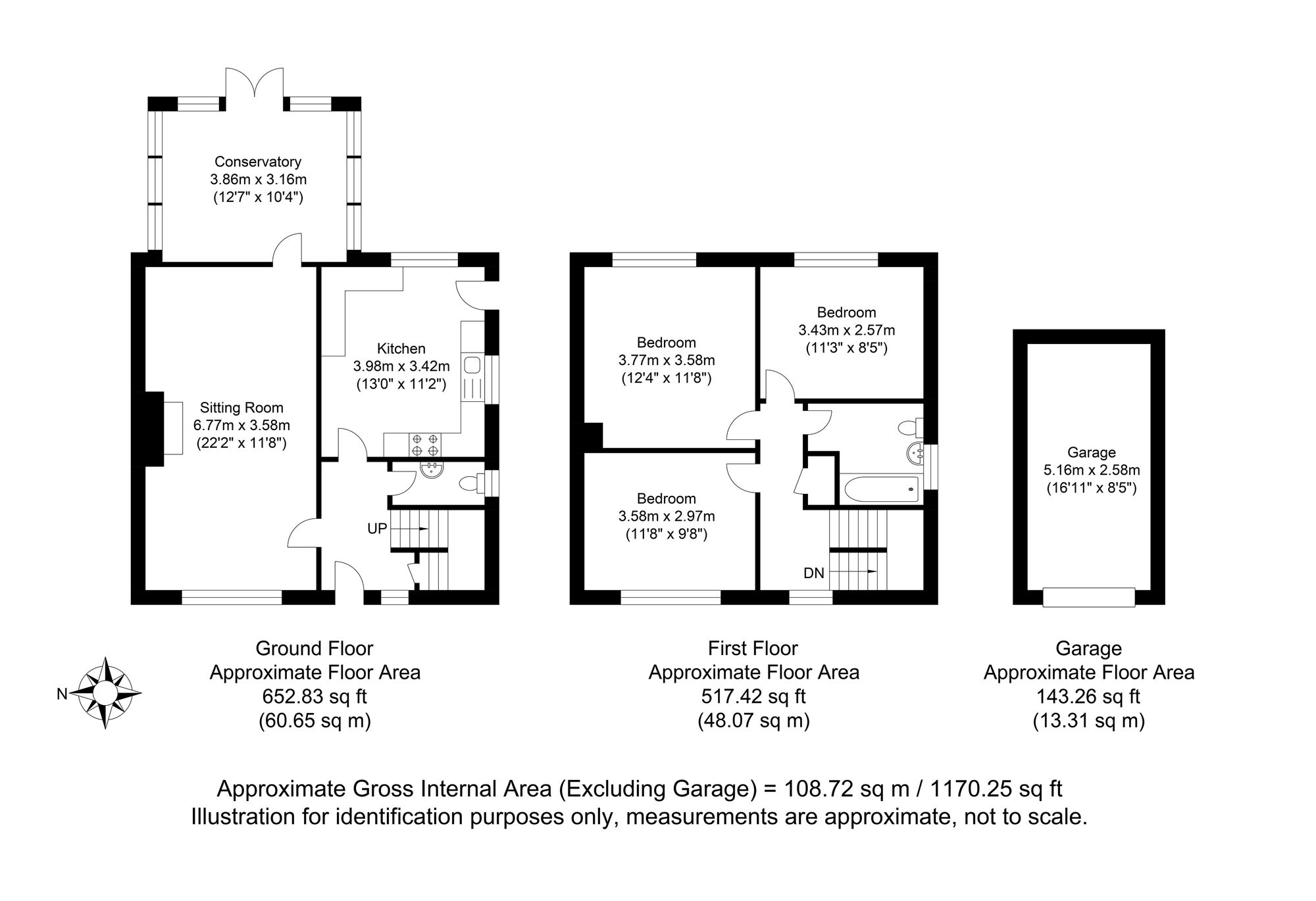 1 Yew Tree Close Broyle Lane, Lewes floorplan