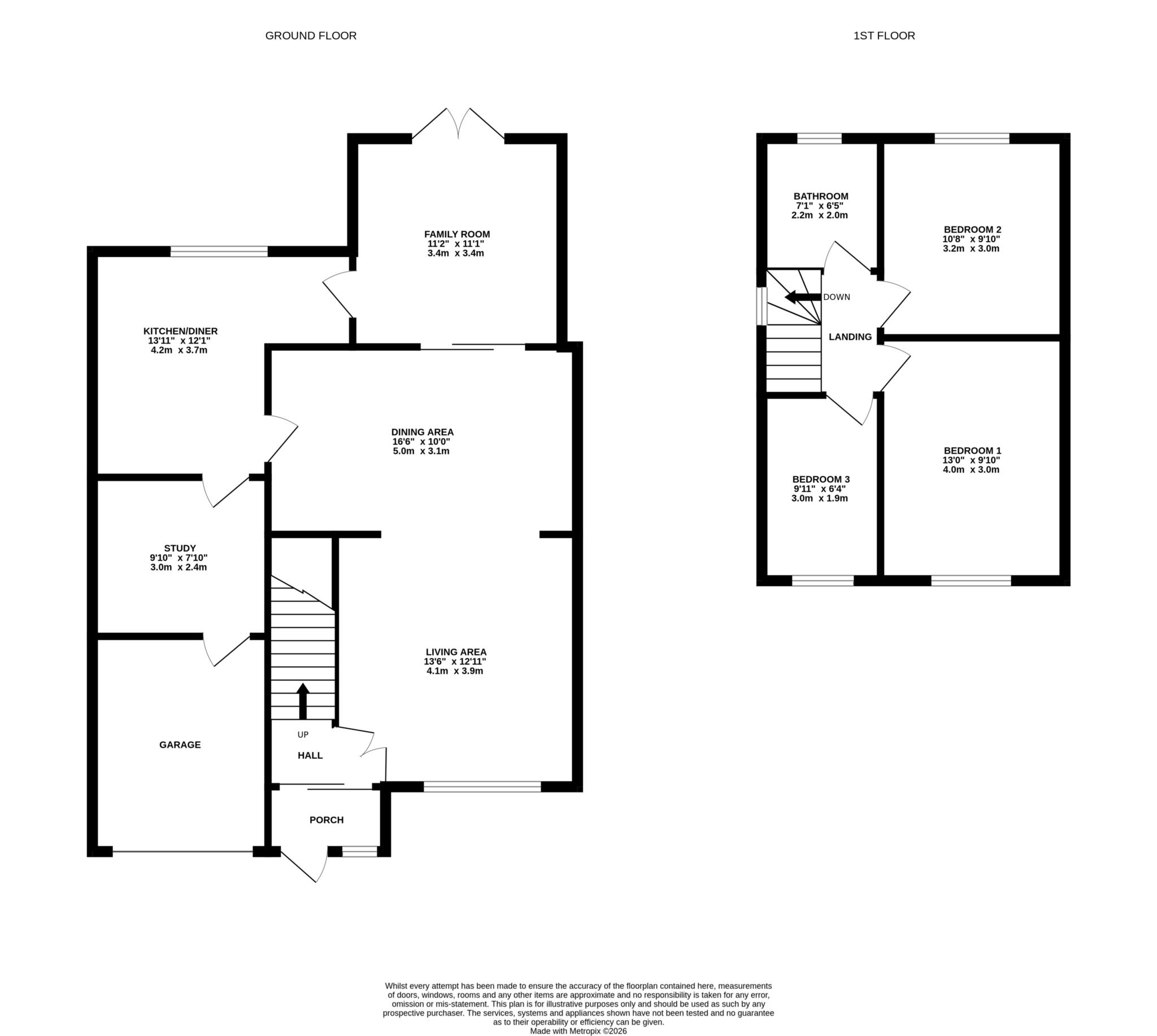 34, South Lawne, Milton Keynes floorplan