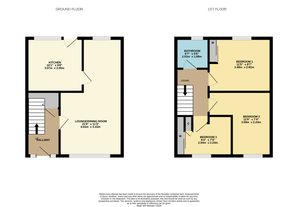 135, O'hare, Bonhill floorplan