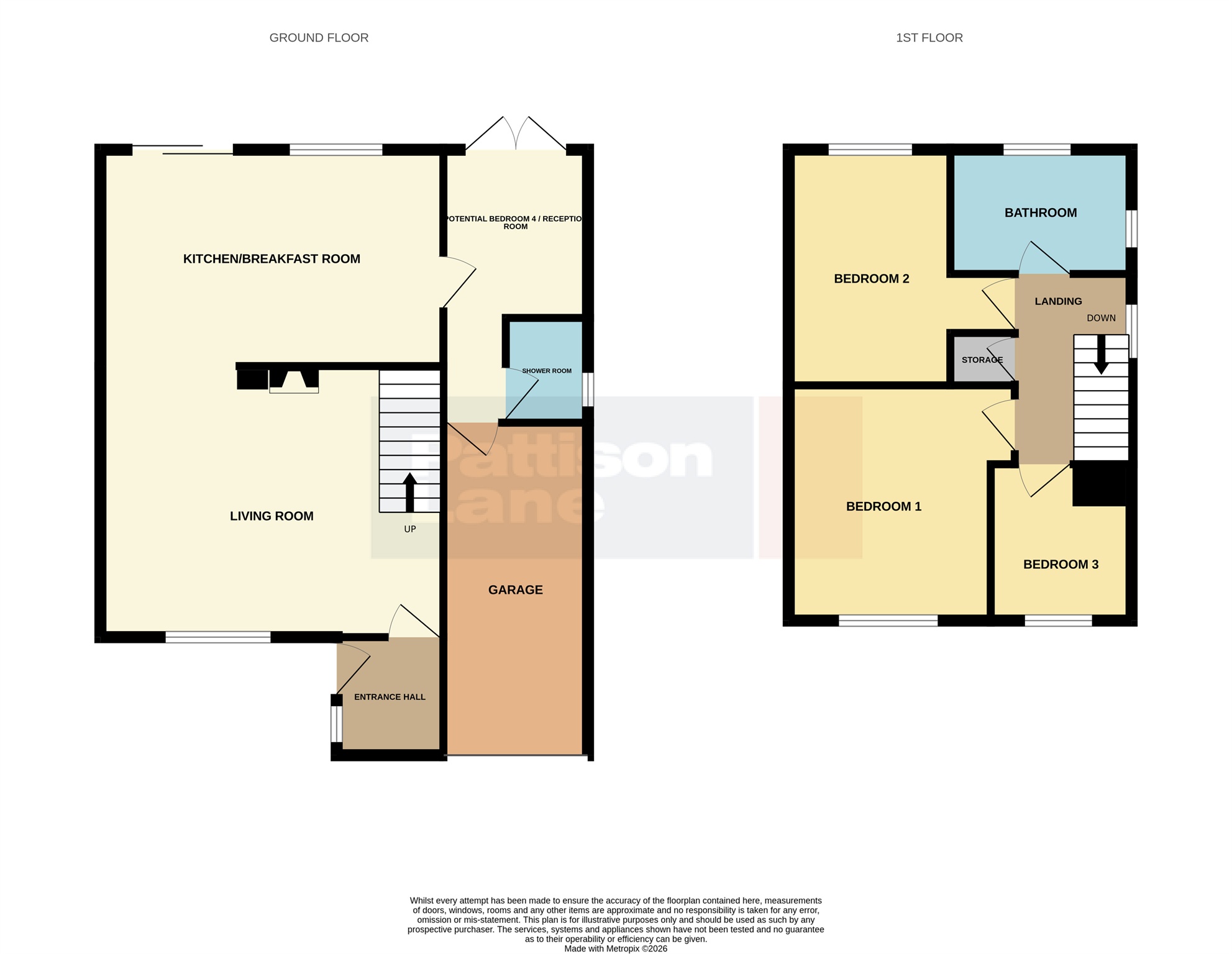 40, Millholm Road, Kettering floorplan