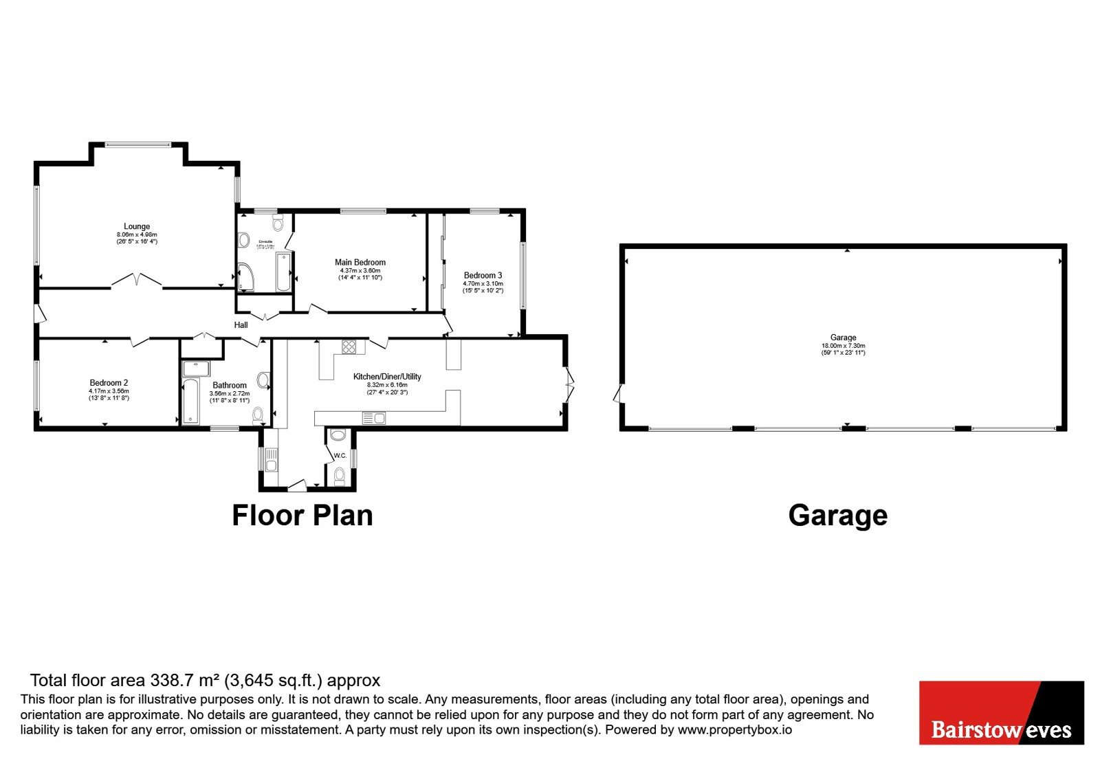 Barnes Farm,, Middle Drove, Lincolnshire floorplan