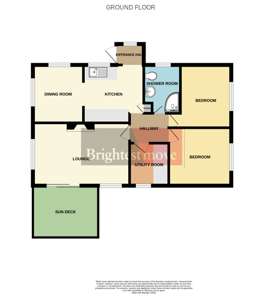20, Ash Road, Banwell, North Somerset floorplan