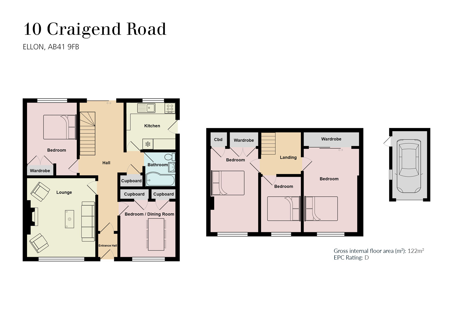 Craigend Road, Ellon AB41, 4 bedroom semidetached house for sale
