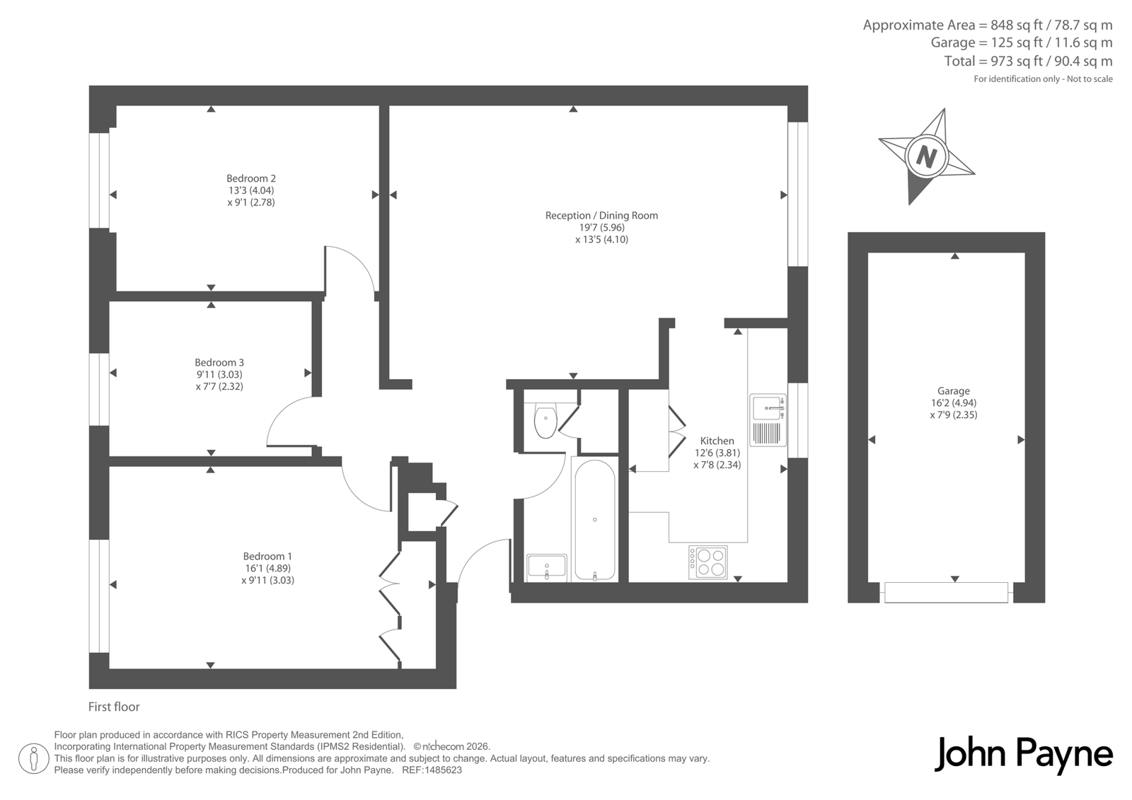 Flat 10, Wycombe Court, 14, St. Johns Park, London floorplan