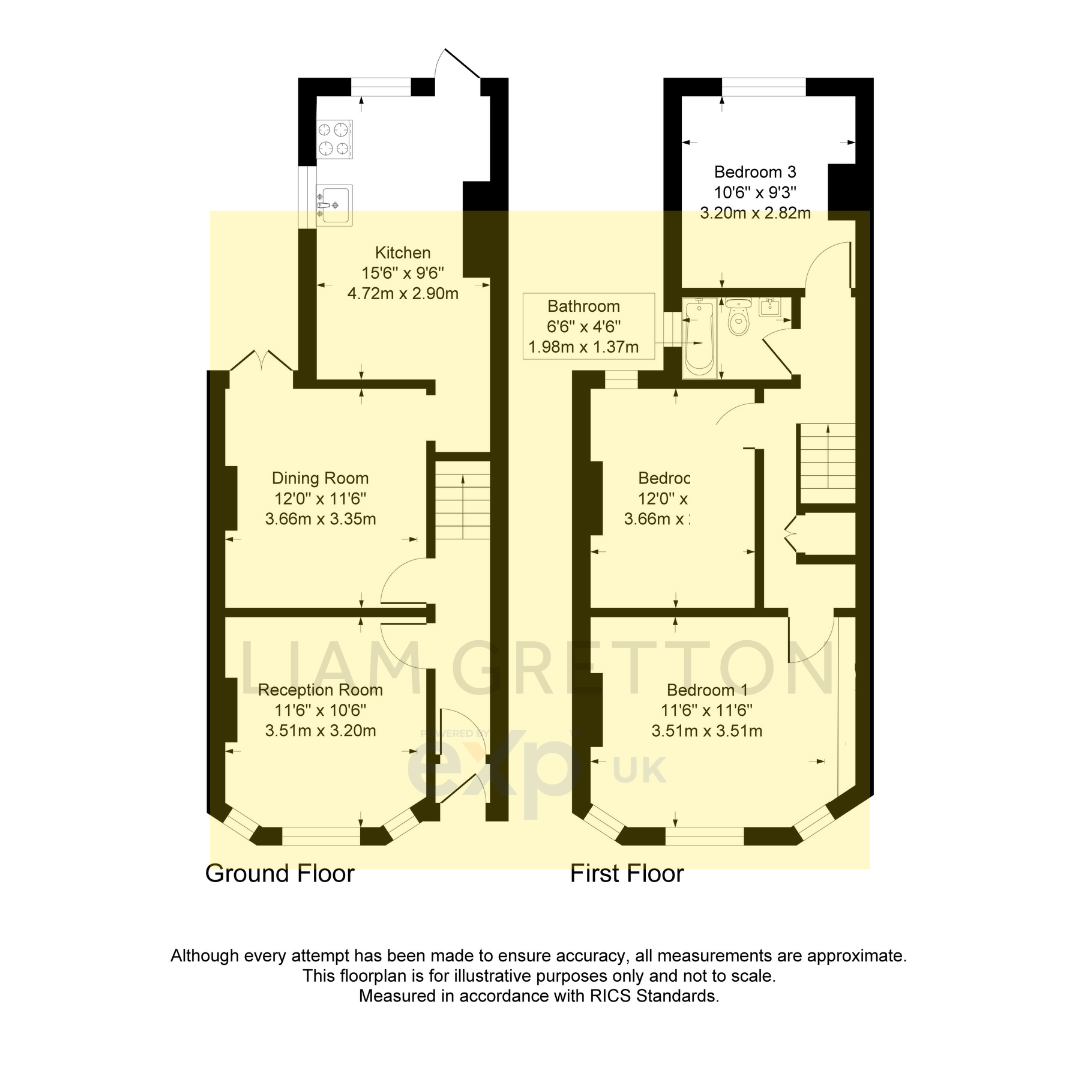 5, St. Georges Avenue, Birkenhead floorplan