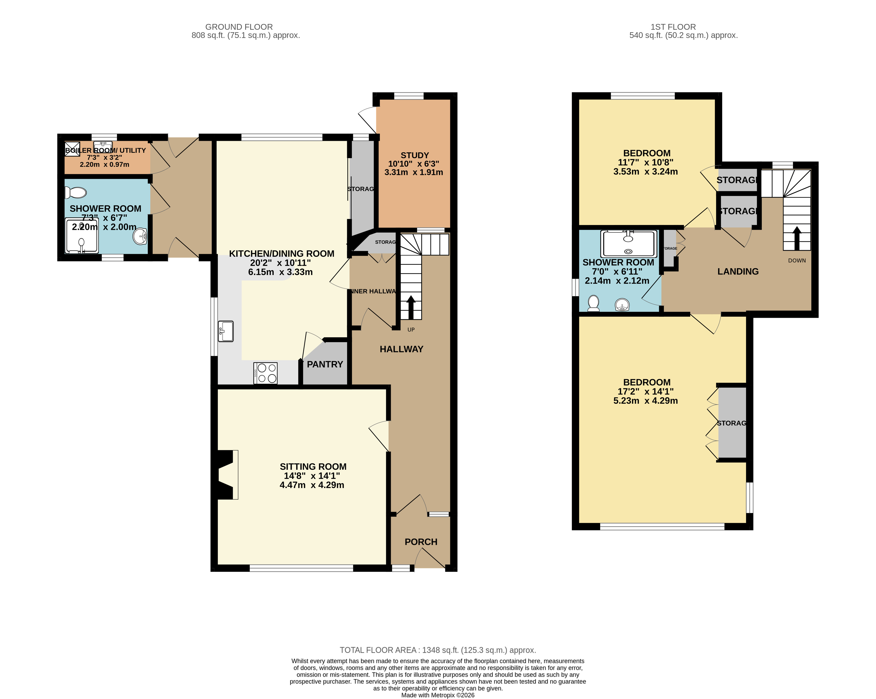 22, Marlpit Lane, Seaton floorplan