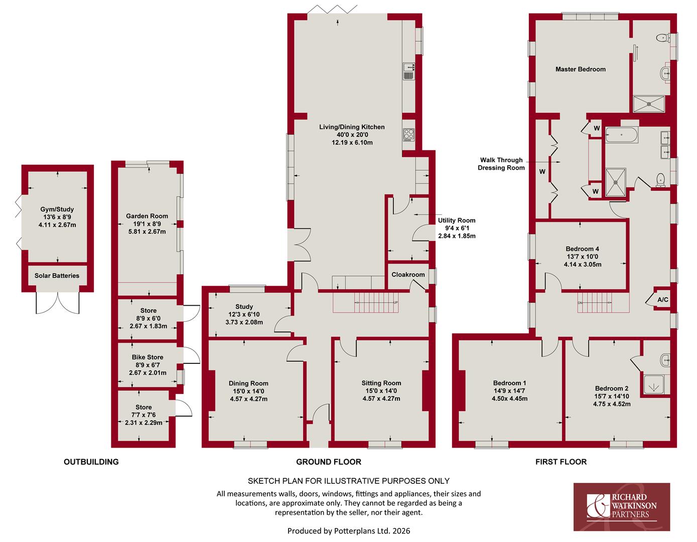 Linden House, 24, Belvoir Road, Bottesford floorplan