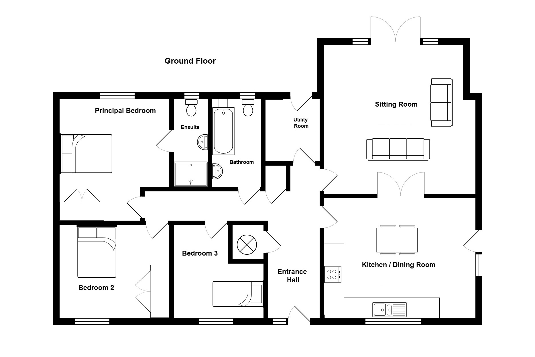Millstone Place (Type B),, Alan Avenue, Norwich floorplan