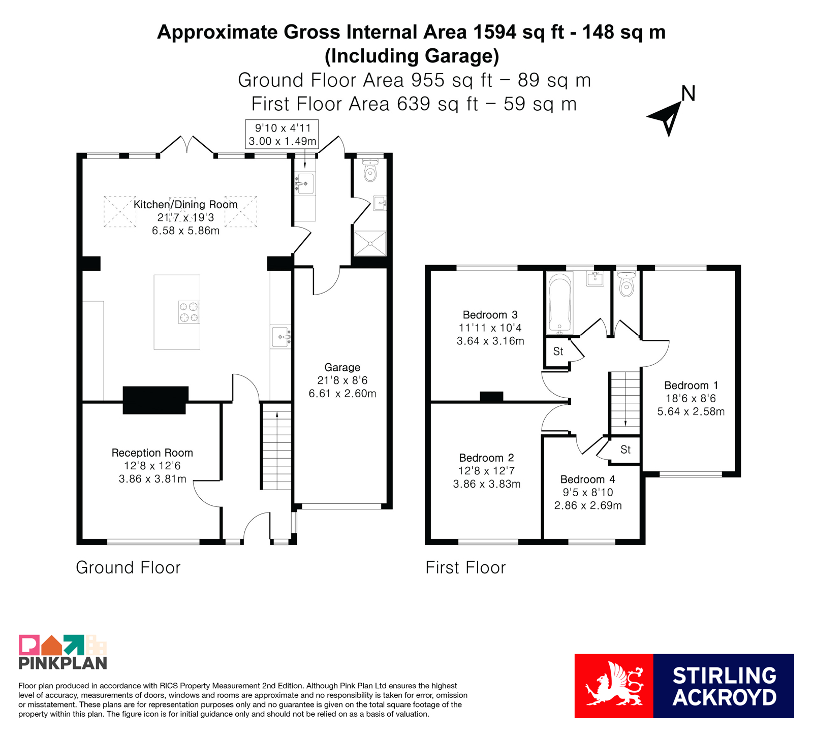 22, The Crescent, Surrey floorplan