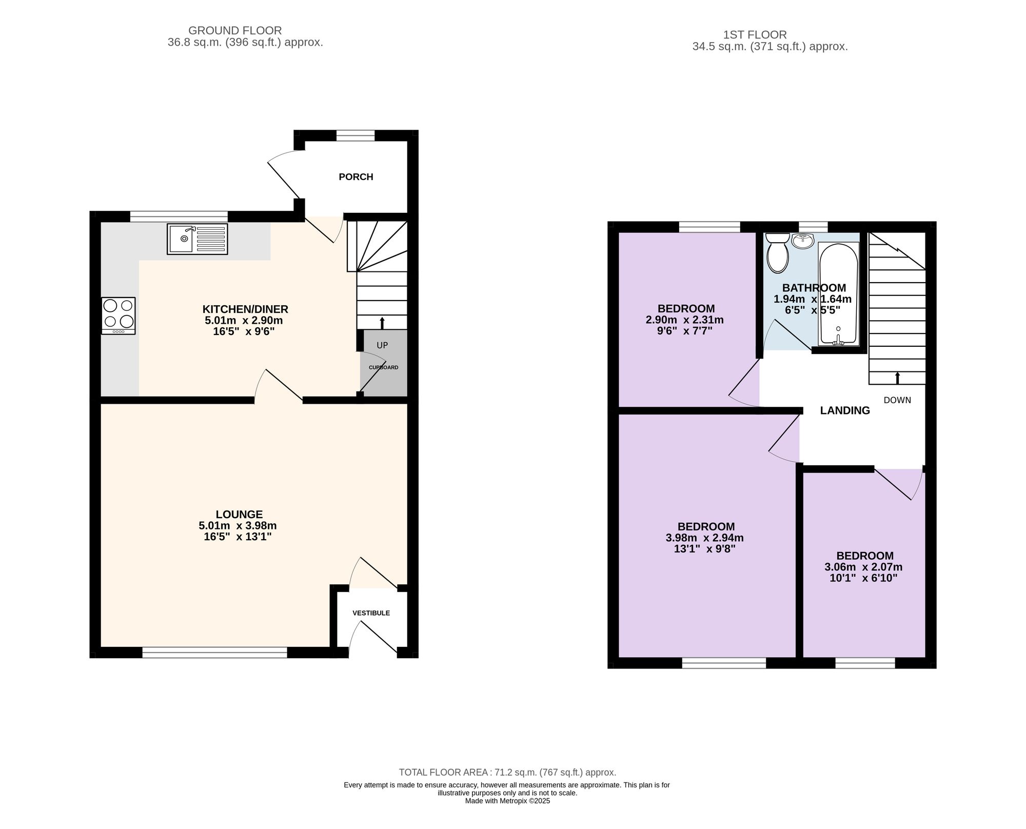 7 Brownedge Road, Preston floorplan