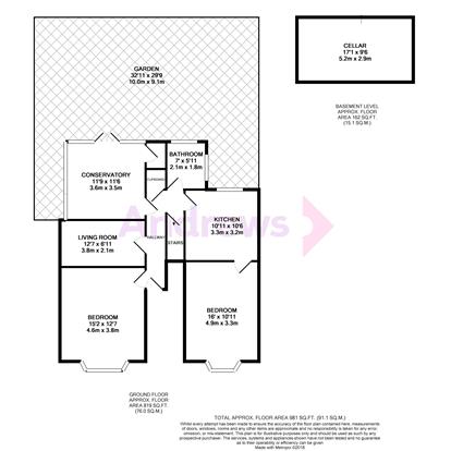 2 Bedrooms Flat to rent in Longbeach Road, Battersea SW11