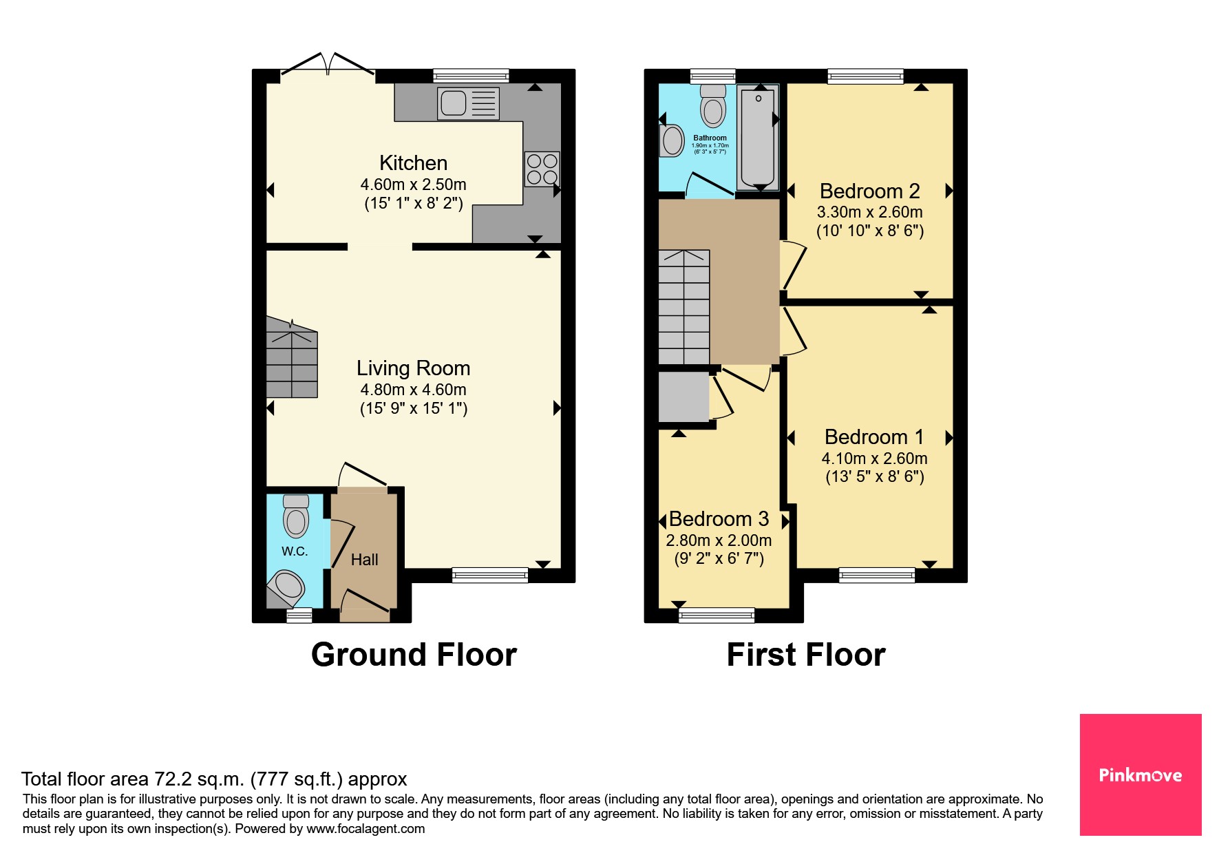 47, Heol Senni, Newport floorplan