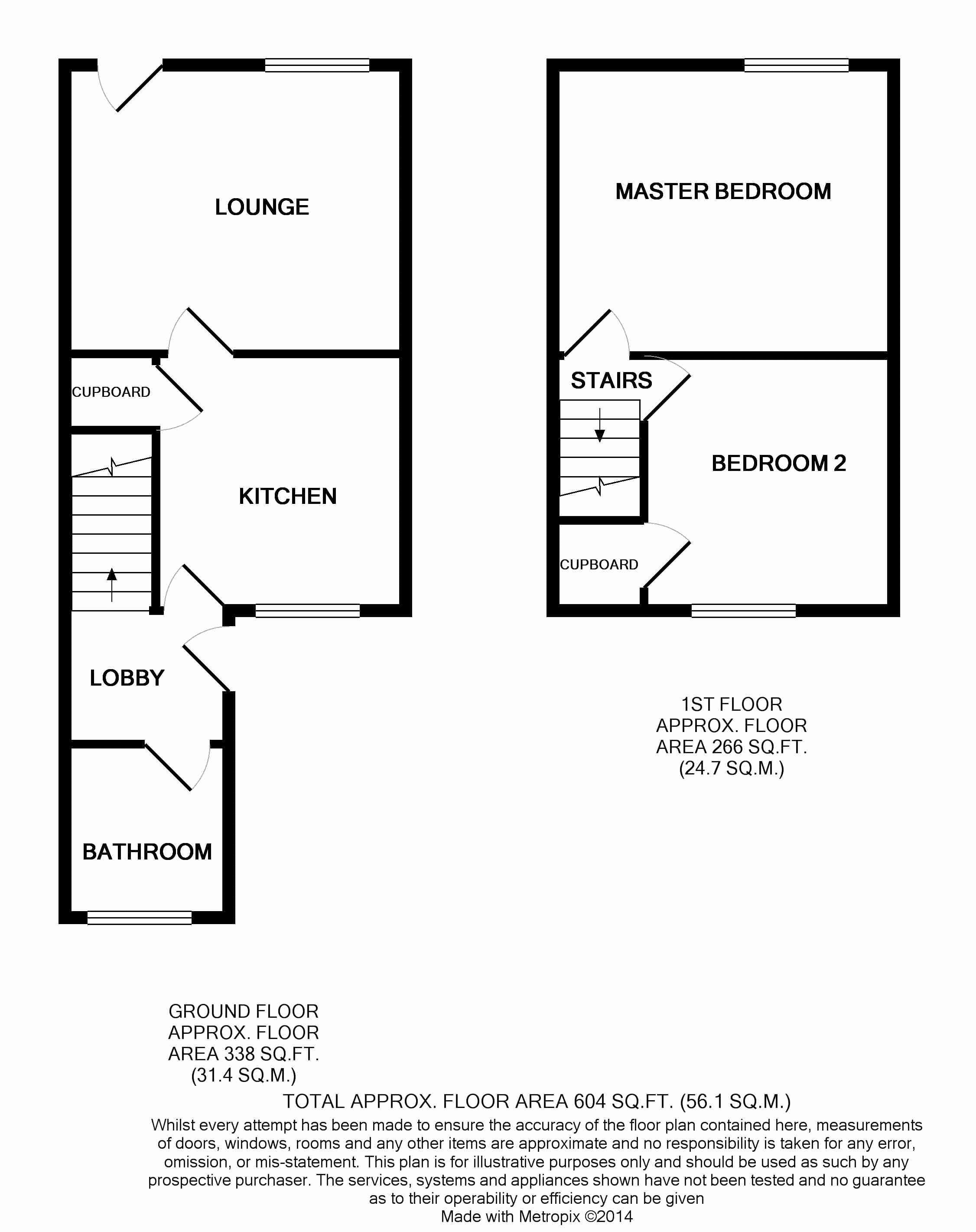 2 Bedrooms Terraced house to rent in North Street, Swadlincote DE11