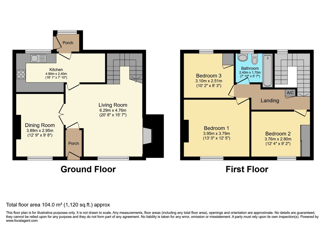 2 Court Barton, Crewkerne floorplan
