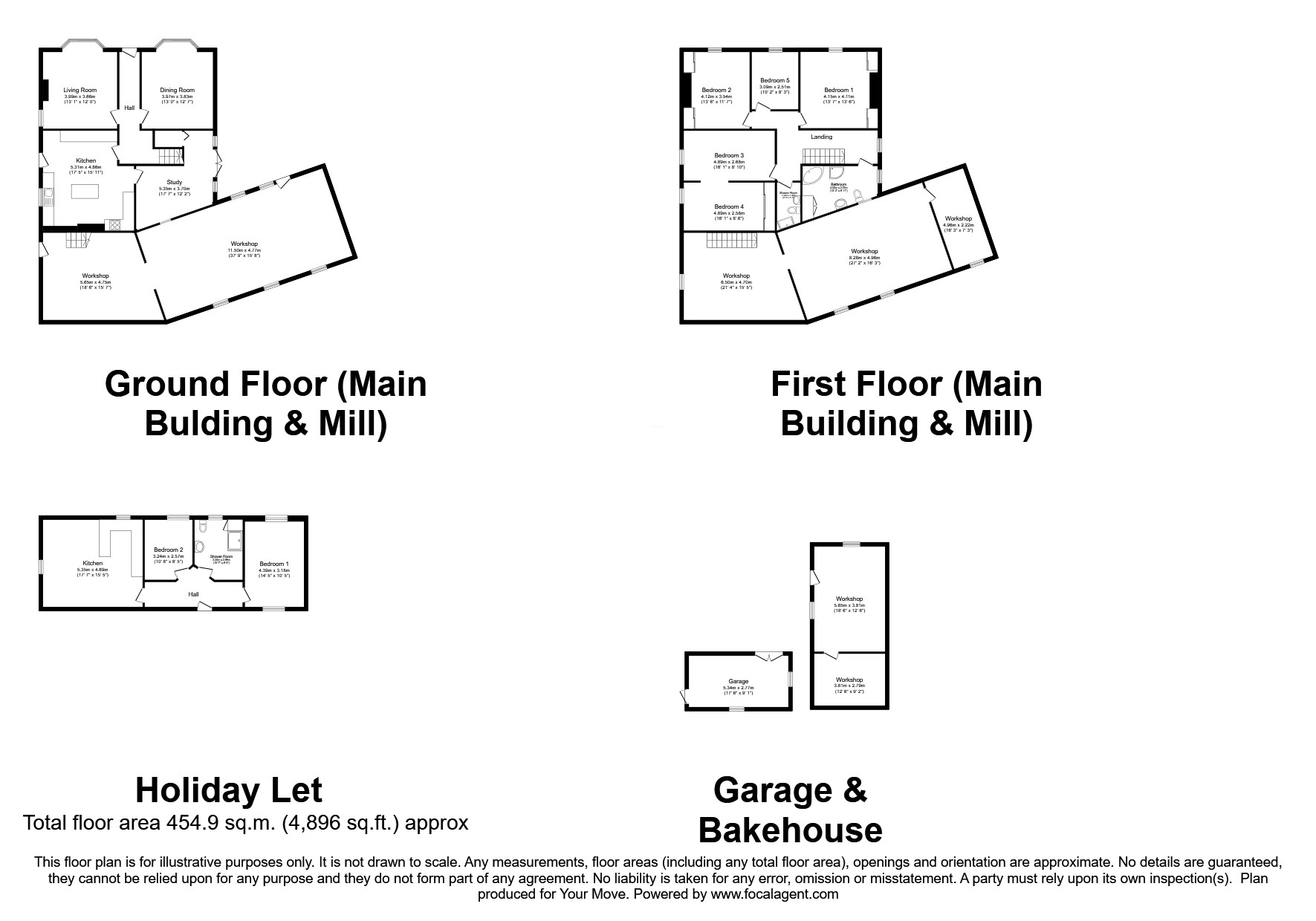 The Old Mill,, Main Road, Louth floorplan