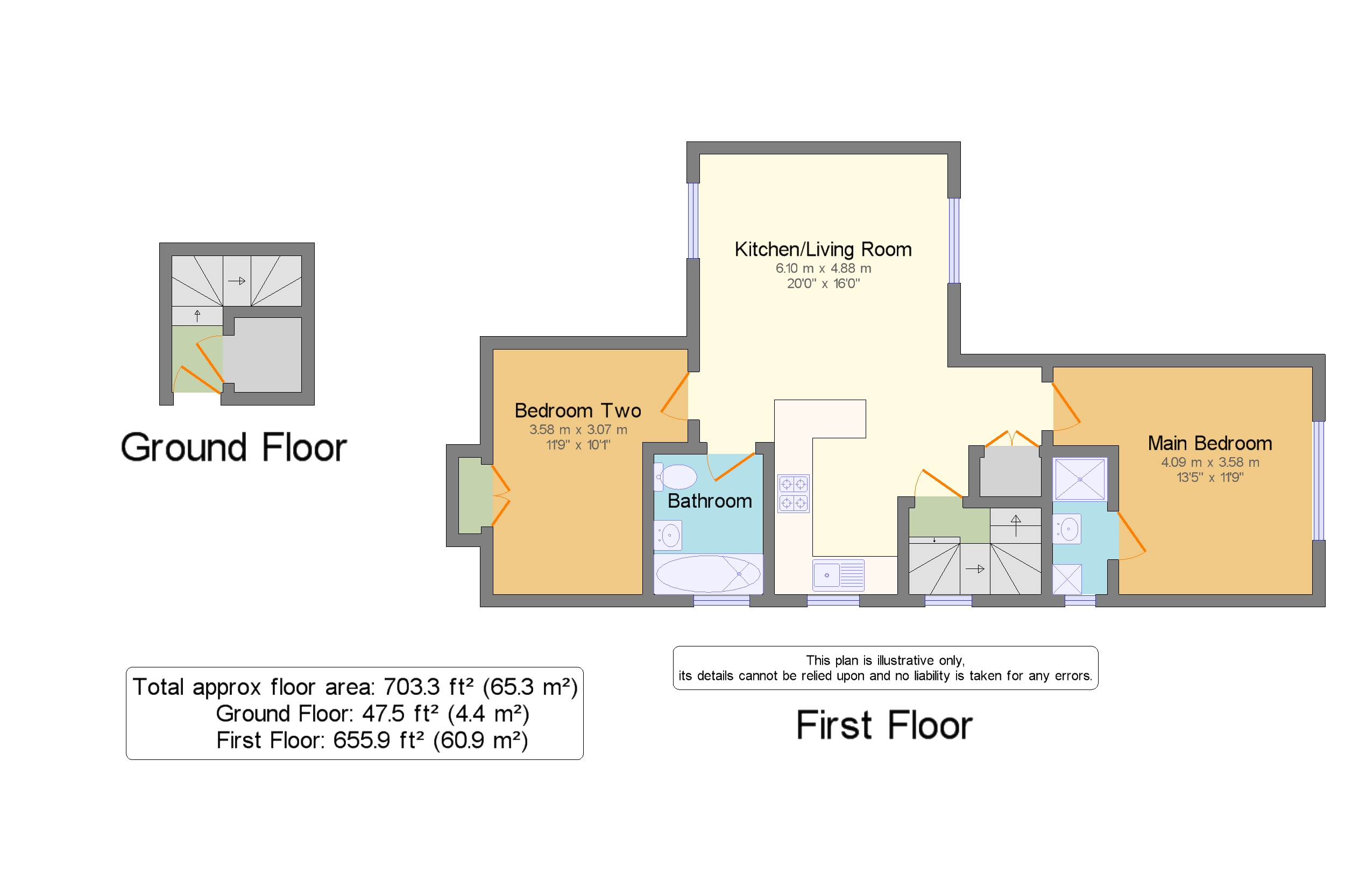 1B, Tunbridge Wells floorplan