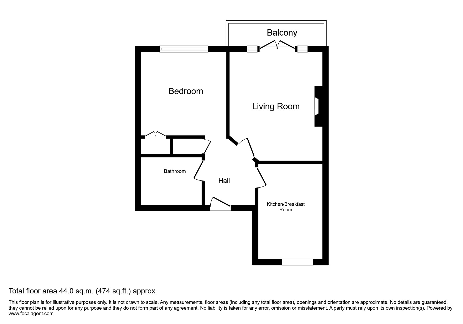 5, Ely Place, Cambridge floorplan