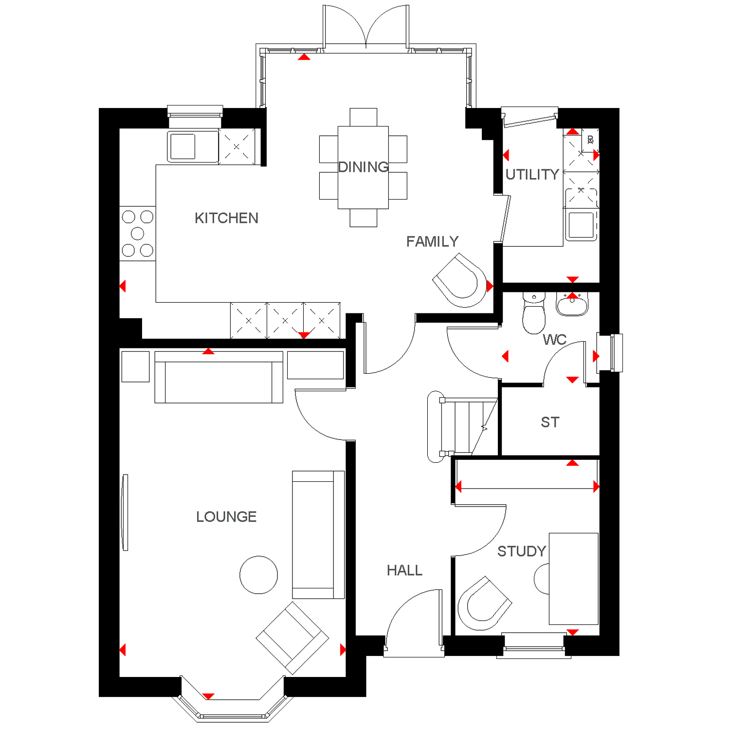 4 Bedrooms Detached house for sale in 