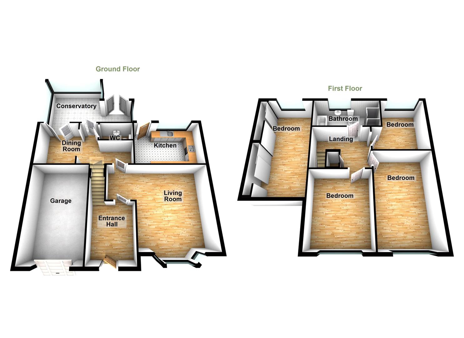 9, Woodbrook Close, New Marske floorplan
